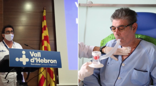 El primer trasplantado doble de pulmones en España, tras infectarse por Covid-19
